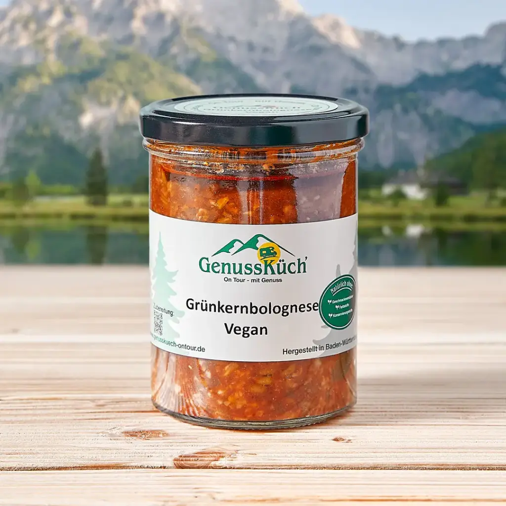 Grünkernbolognese Vegan