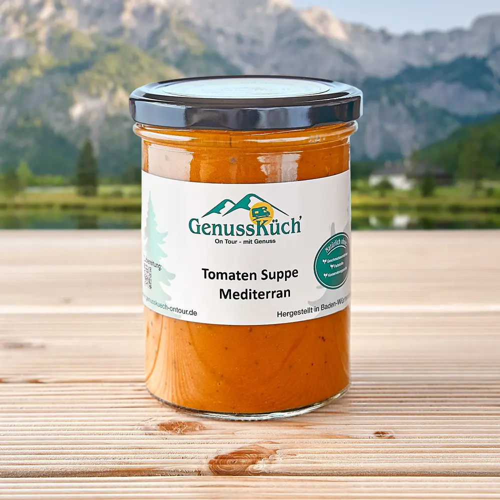 Tomaten Suppe Mediterran